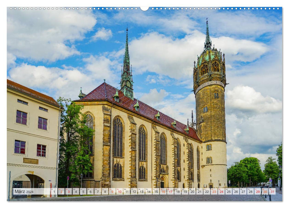 Lutherstadt Wittenberg Impressionen (CALVENDO Premium Wandkalender 2024)