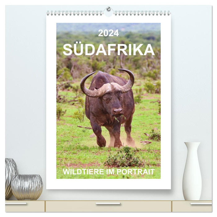SÜDAFRIKA - WILDTIERE IM PORTRAIT (CALVENDO Premium Wandkalender 2024)