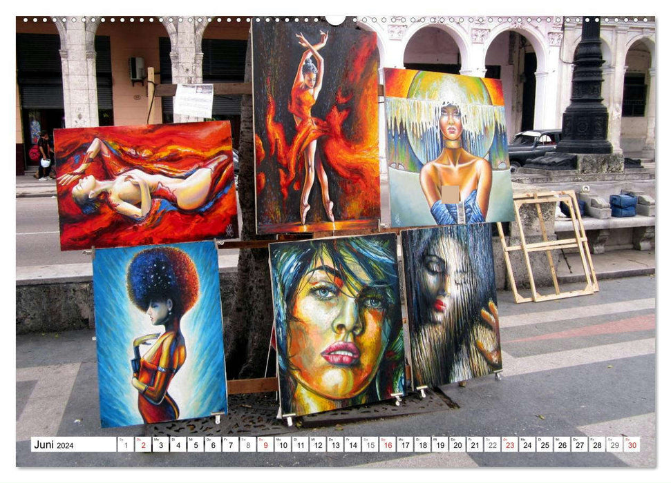 Habana Erotica - Art érotique à Cuba (Calvendo Premium Wall Calendar 2024) 