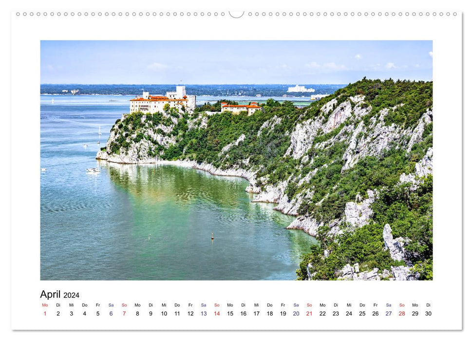 Friaul-Julisch Venetien - Triest (CALVENDO Premium Wandkalender 2024)