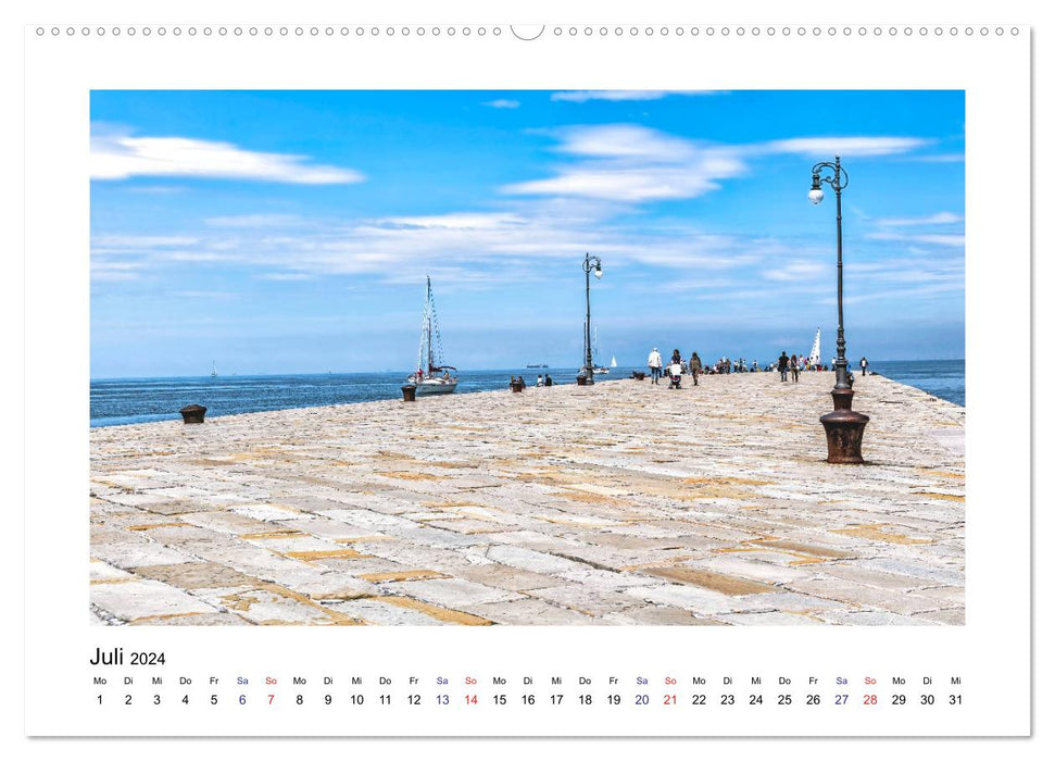 Friaul-Julisch Venetien - Triest (CALVENDO Premium Wandkalender 2024)