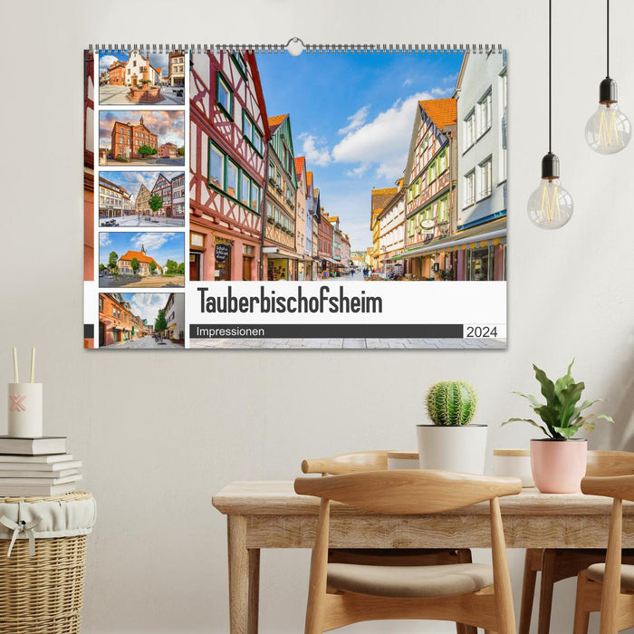 Tauberbischofsheim Impressionen (CALVENDO Wandkalender 2024)