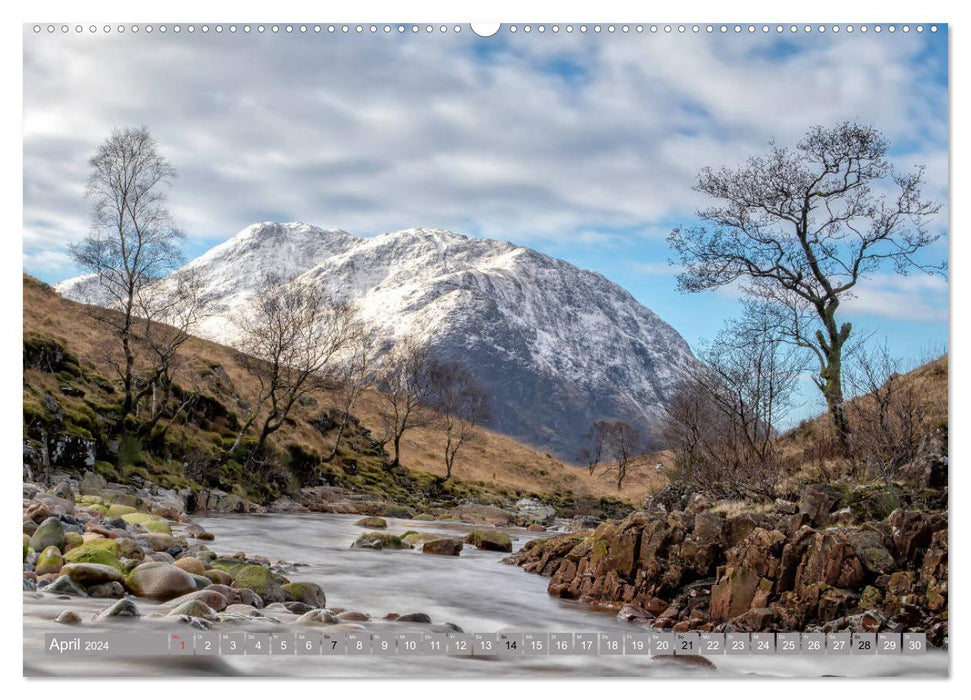 Schottland - Mythos Highlands (CALVENDO Premium Wandkalender 2024)