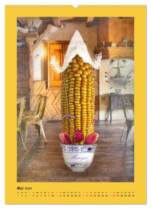 Gemüse-Geheimnisse (CALVENDO Premium Wandkalender 2024)