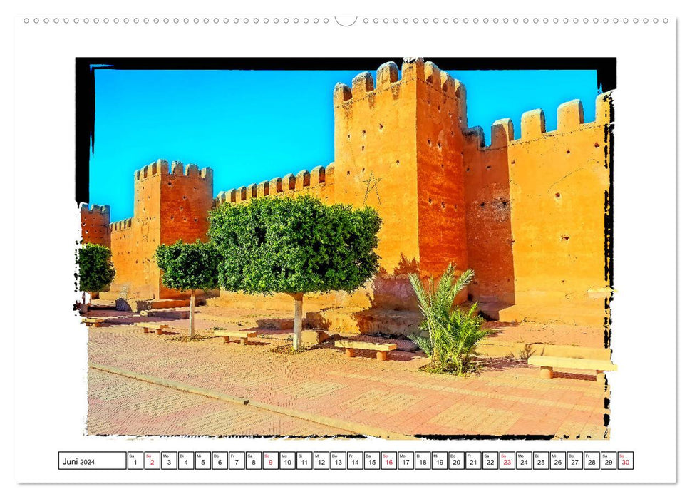 Bezauberndes Marokko (CALVENDO Wandkalender 2024)