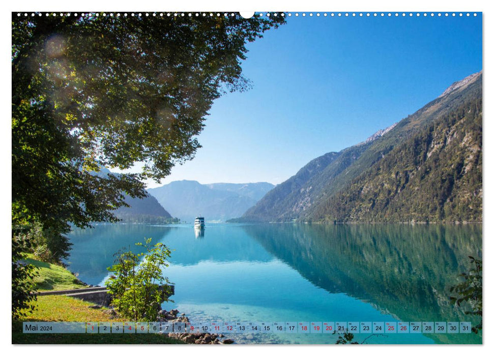 Achensee - im Herzen der Tiroler Alpen (CALVENDO Premium Wandkalender 2024)