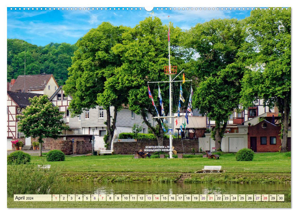 Bodenwerder - entzückende Münchhausen-Stadt an der Oberweser (CALVENDO Wandkalender 2024)