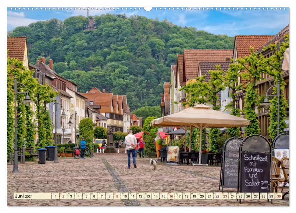 Bodenwerder - entzückende Münchhausen-Stadt an der Oberweser (CALVENDO Wandkalender 2024)