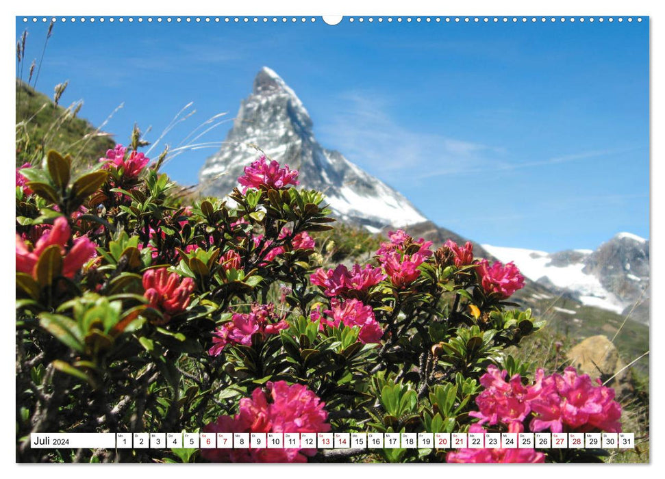 Naturerlebnis Matterhorn (CALVENDO Premium Wandkalender 2024)