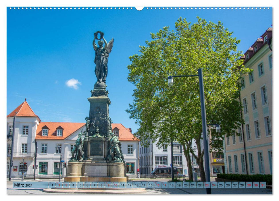 Freiburg im Breisgau - Die Schwarzwaldmetropole (CALVENDO Premium Wandkalender 2024)