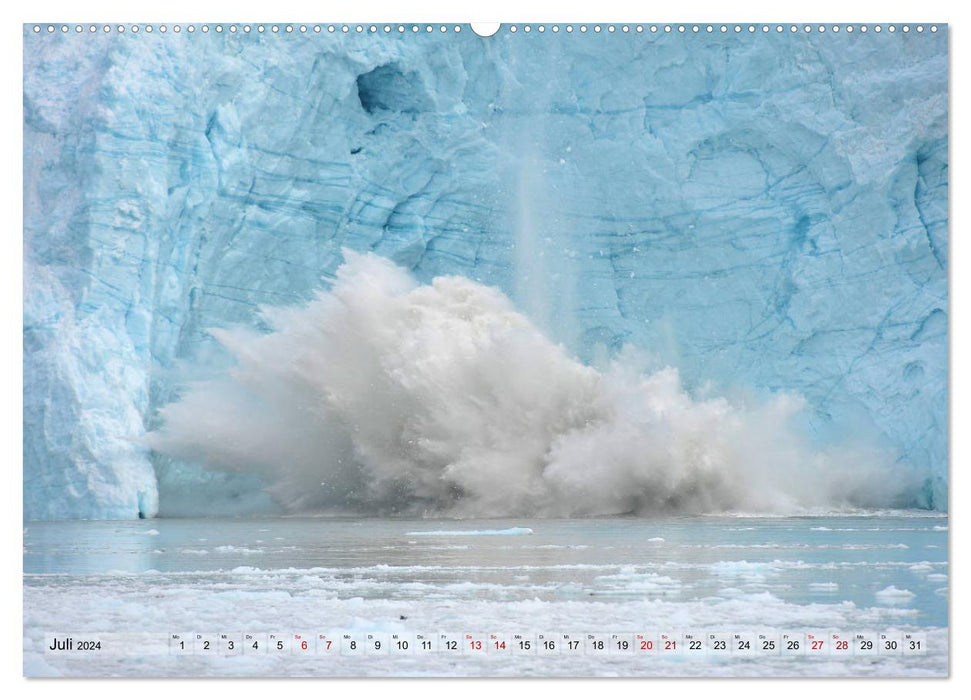 Grönland: Eisberge in der Disko Bucht (CALVENDO Premium Wandkalender 2024)