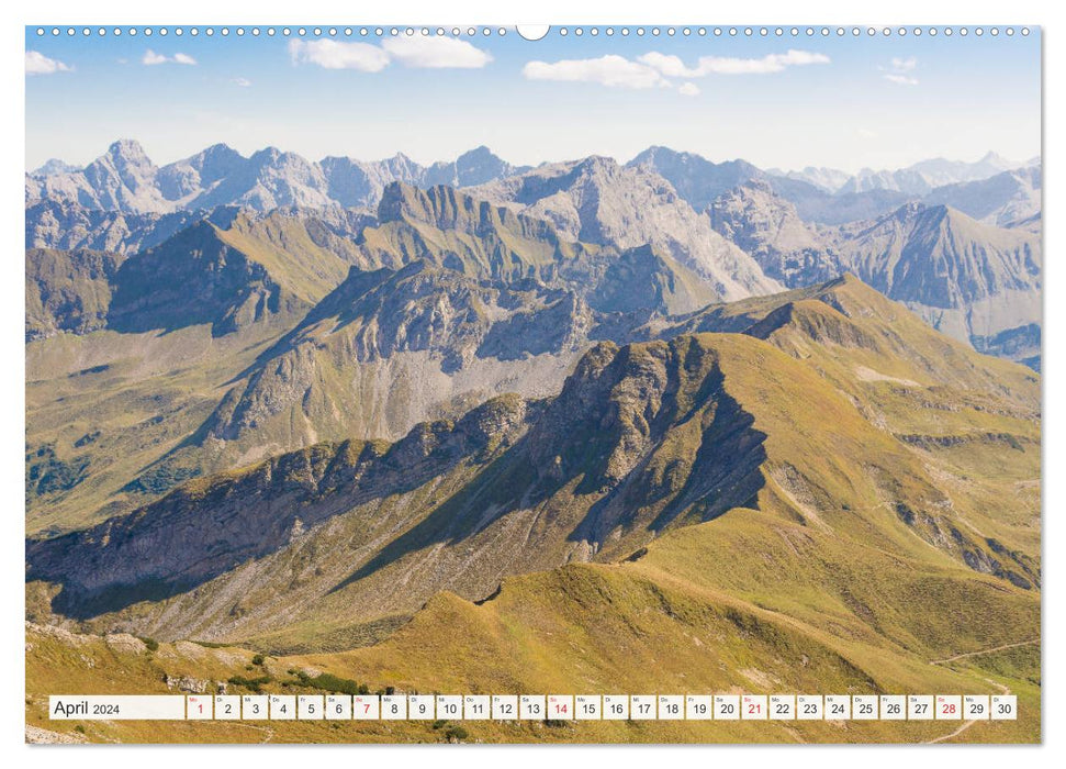 Berglandschaften der Welt (CALVENDO Premium Wandkalender 2024)