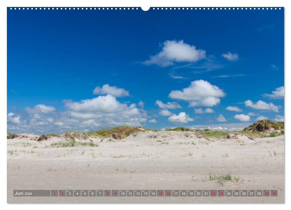 Saint Peter Ording. Sun - Beach - Sea (CALVENDO wall calendar 2024) 