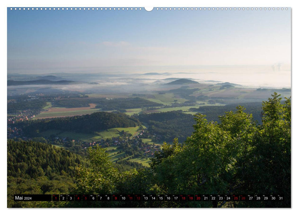 The Zittau Mountains - (CALVENDO Premium Wall Calendar 2024) 