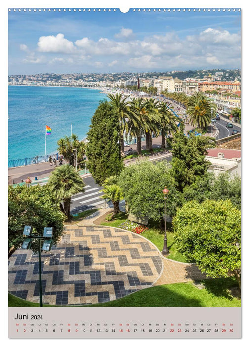 CÔTE D’AZUR Cannes, Monaco und Nizza (CALVENDO Wandkalender 2024)