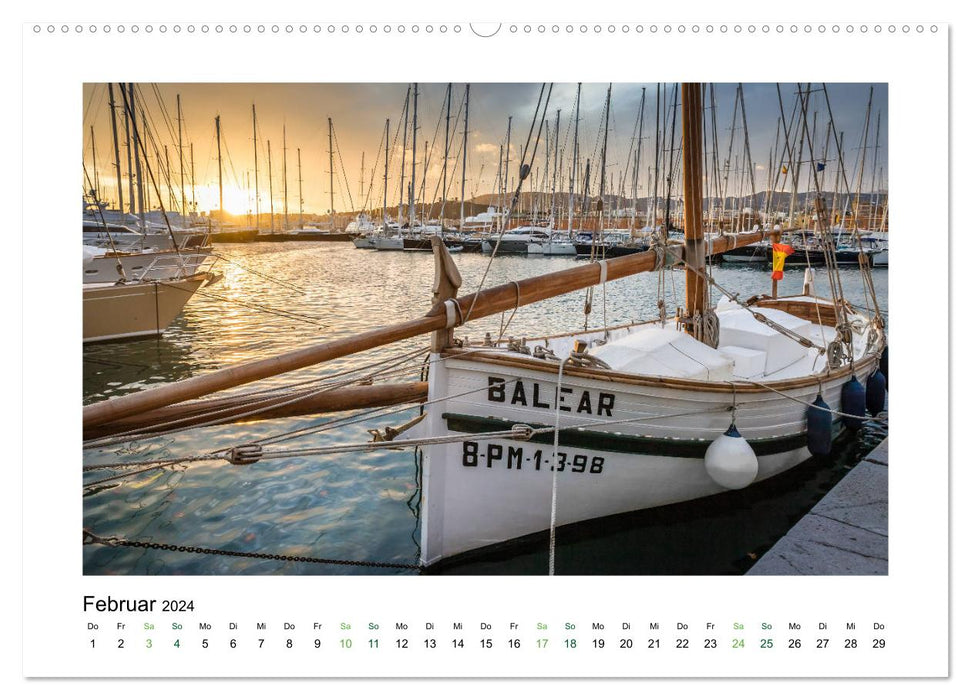 Sehnsucht nach Mallorca (CALVENDO Premium Wandkalender 2024)
