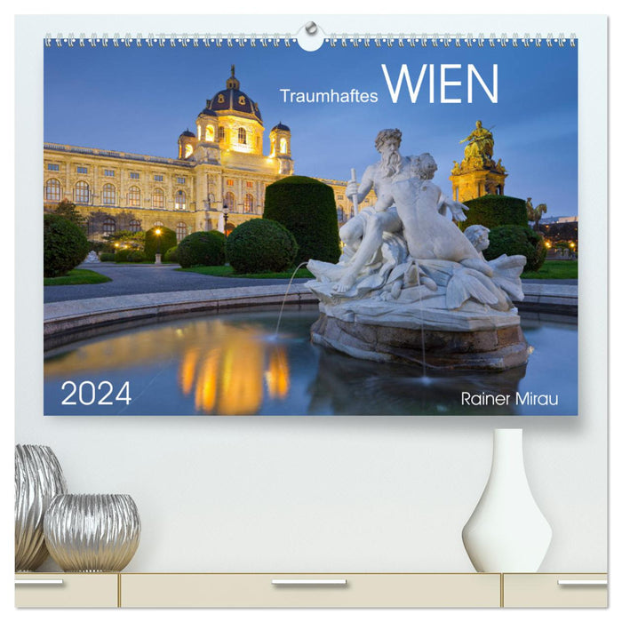 Traumhaftes Wien 2024 (CALVENDO Premium Wandkalender 2024)
