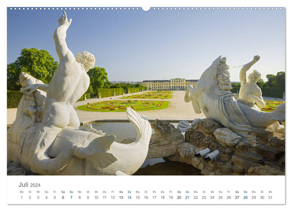 Traumhaftes Wien 2024 (CALVENDO Premium Wandkalender 2024)