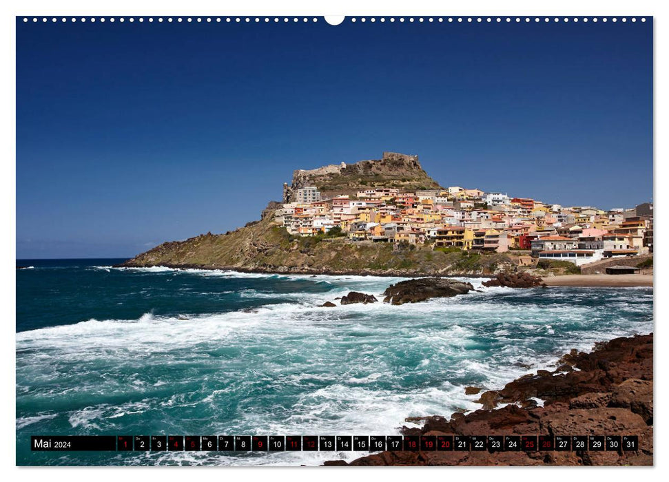 Sardinia - The North (CALVENDO Premium Wall Calendar 2024) 