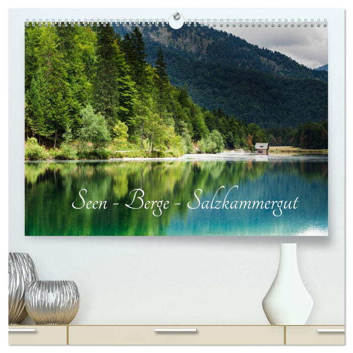 Lakes - Mountains - Salzkammergut (CALVENDO Premium Wall Calendar 2024) 