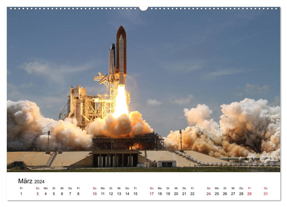 Adventures in Space (CALVENDO Premium Wall Calendar 2024) 