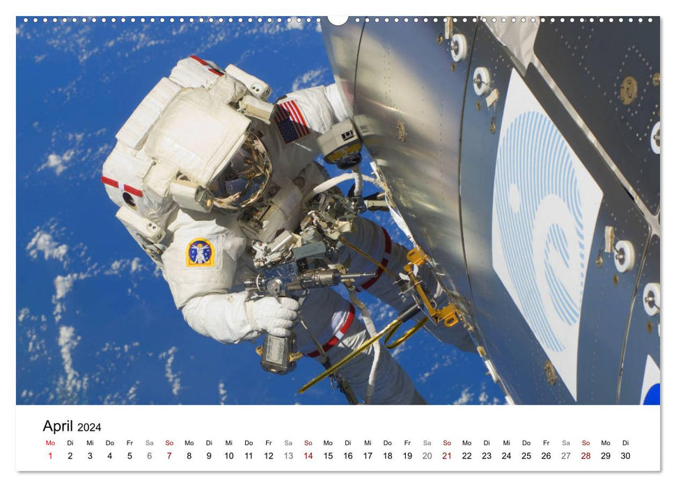 Abenteuer im Weltraum (CALVENDO Premium Wandkalender 2024)