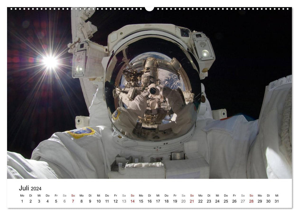 Abenteuer im Weltraum (CALVENDO Premium Wandkalender 2024)
