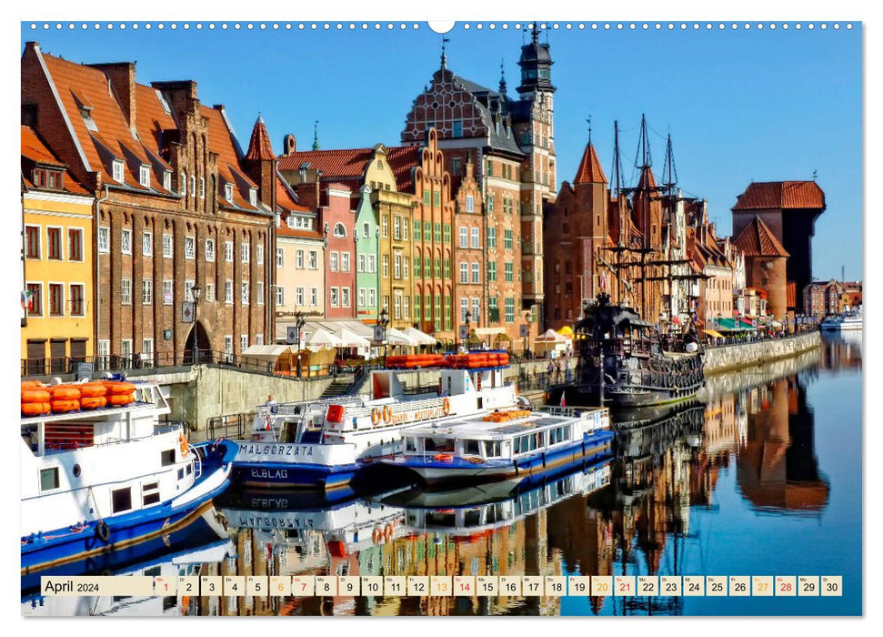 Travel through Poland – Cities (CALVENDO Premium Wall Calendar 2024) 