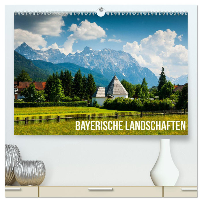 Bavarian Landscapes (CALVENDO Premium Wall Calendar 2024) 