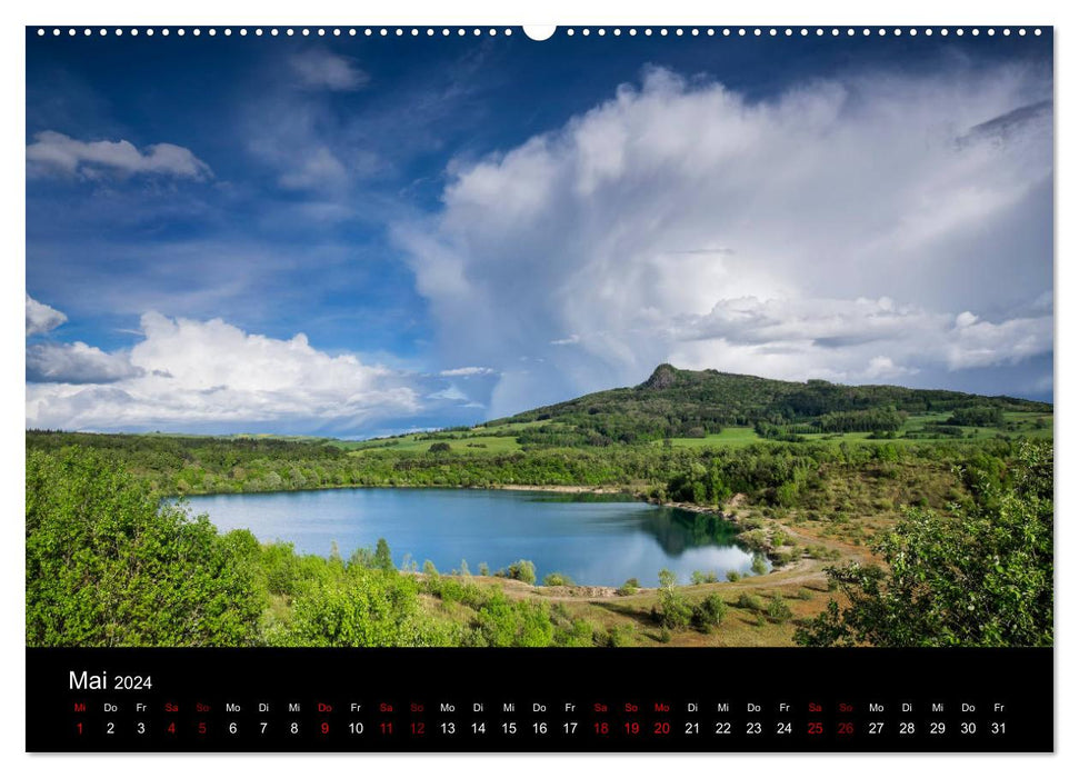 The Hegau - hiking paradise on western Lake Constance (CALVENDO Premium Wall Calendar 2024) 