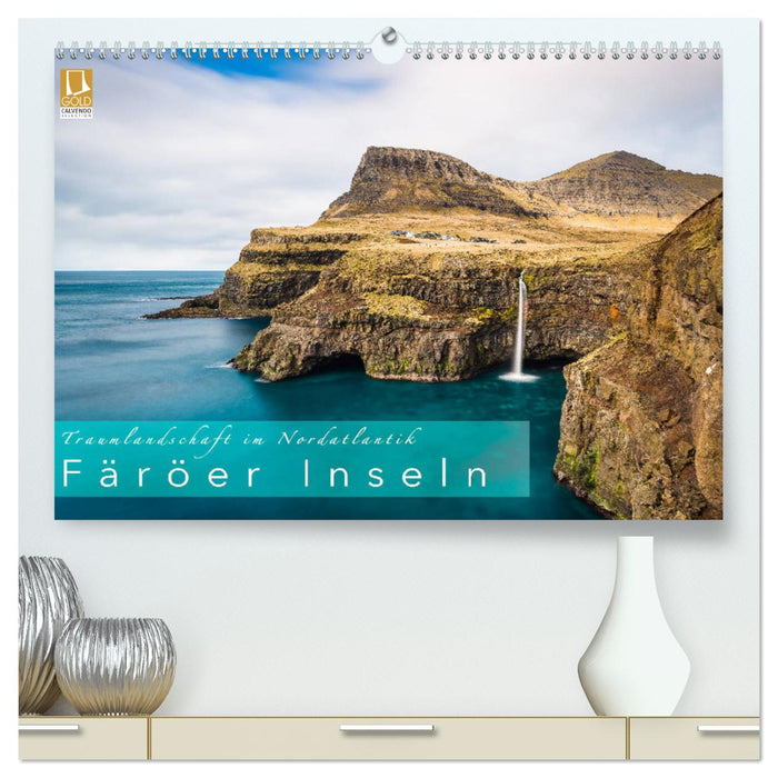 Dream landscape in the North Atlantic. Faroe Islands (CALVENDO Premium Wall Calendar 2024) 