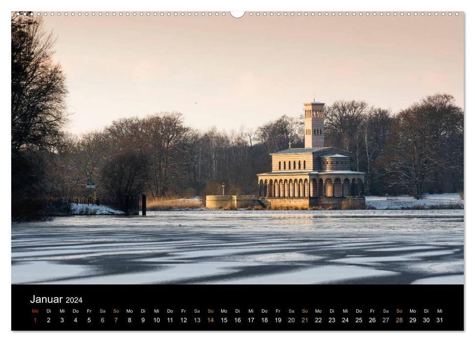 Brandenburg - Landscapes between the Elbe and Oder (CALVENDO Premium Wall Calendar 2024) 