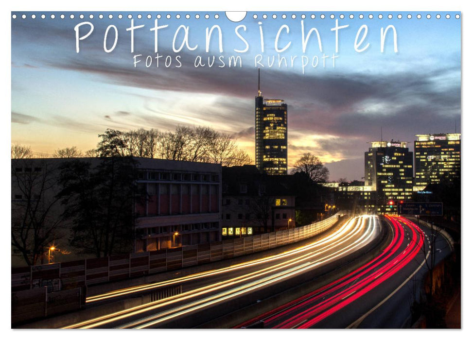 Pott views - photos from the Ruhr area (CALVENDO wall calendar 2024) 