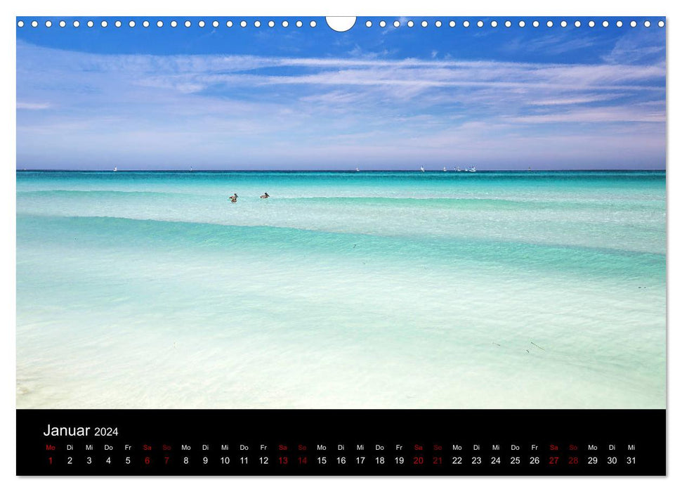 Cuba Varadero 2024 Life in Paradise (CALVENDO Wall Calendar 2024) 