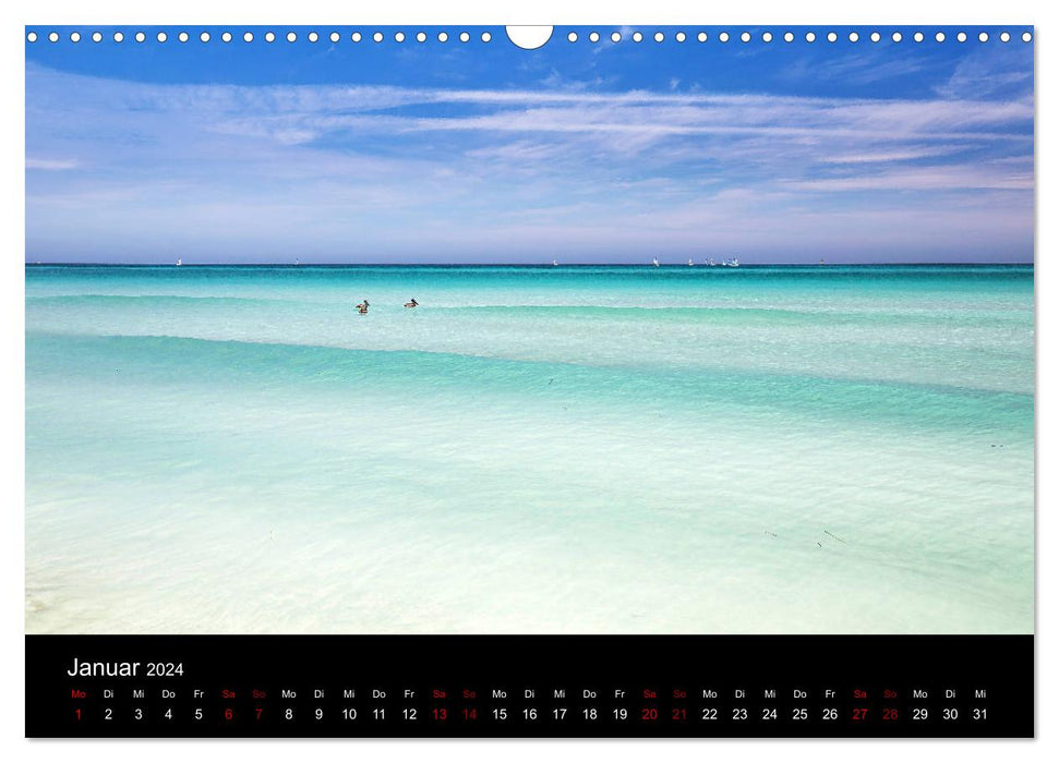 Kuba Varadero 2024 Leben im Paradies (CALVENDO Wandkalender 2024)