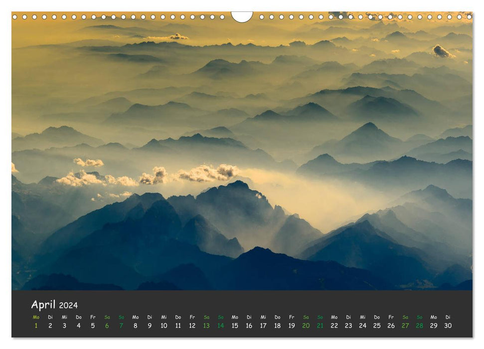 Pilot's-eye view - The world from above (CALVENDO wall calendar 2024) 