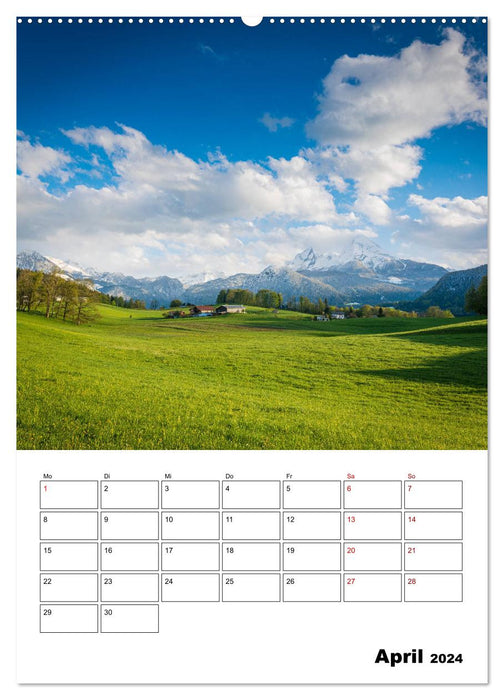 Traumhaftes Berchtesgadener Land (CALVENDO Wandkalender 2024)
