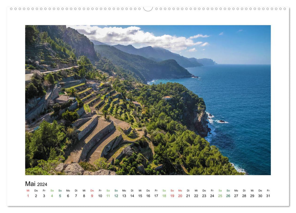 Sehnsucht nach Mallorca (CALVENDO Wandkalender 2024)