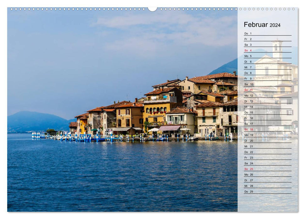 Impressions from Lake Iseo (CALVENDO wall calendar 2024) 