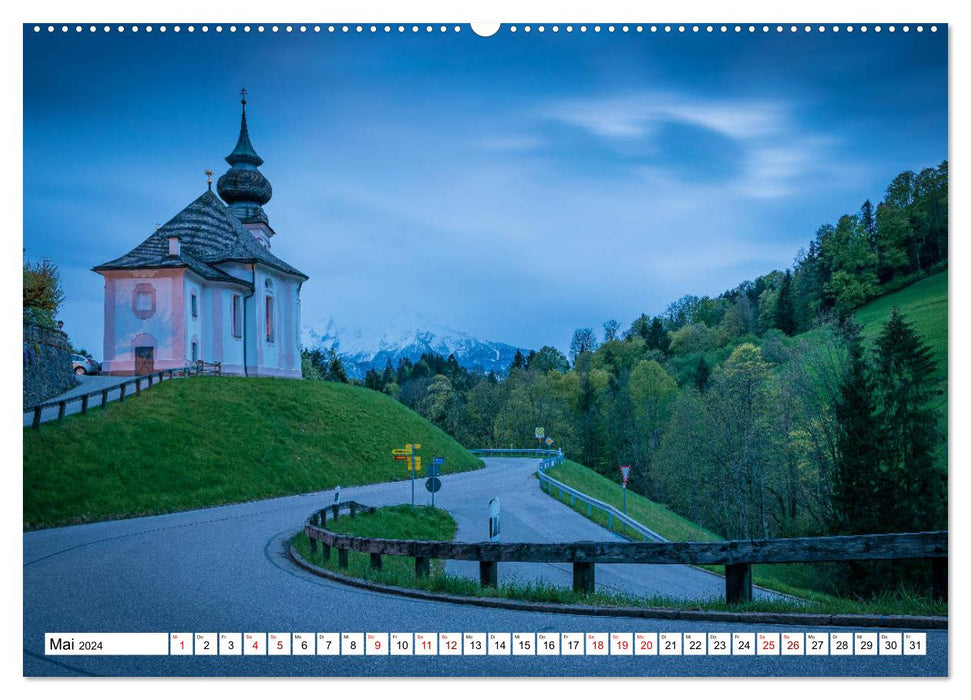 Picturesque Berchtesgadener Land (CALVENDO wall calendar 2024) 