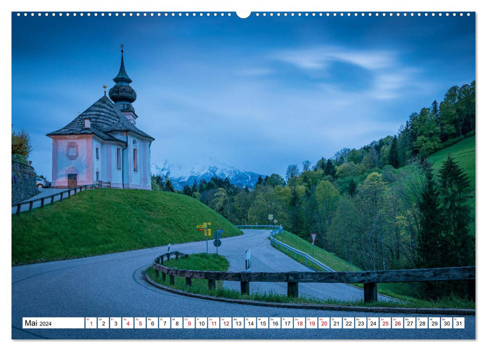 Malerisches Berchtesgadener Land (CALVENDO Wandkalender 2024)