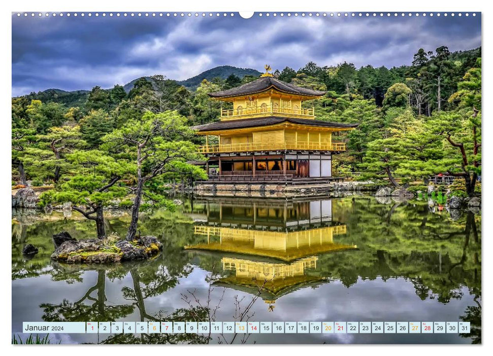 Japan - high-tech and tradition (CALVENDO wall calendar 2024) 