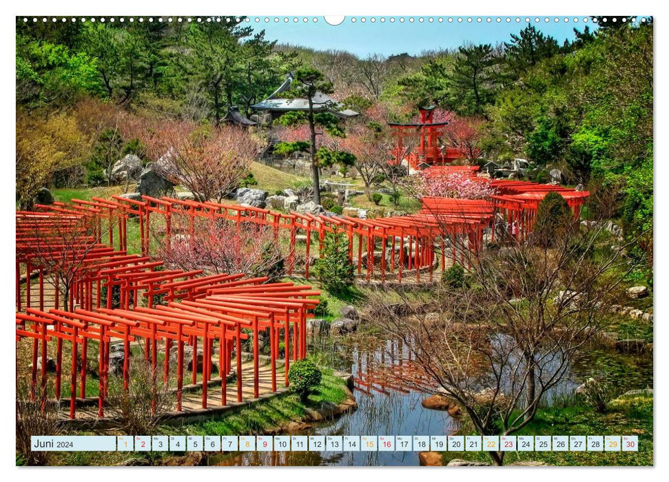 Japan - high-tech and tradition (CALVENDO wall calendar 2024) 