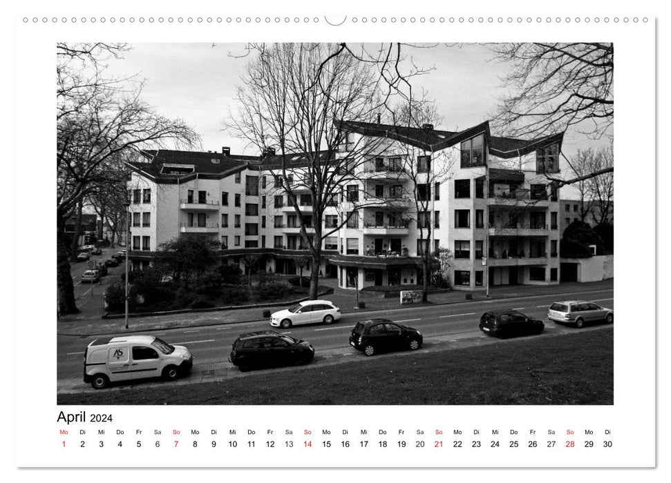 Bochum Black and White (CALVENDO wall calendar 2024) 