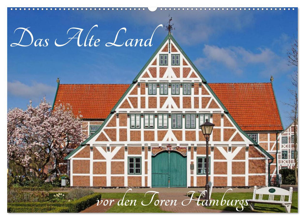 Das Alte Land vor den Toren Hamburgs (CALVENDO Wandkalender 2024)