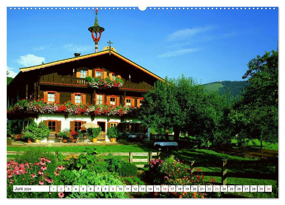 Geliebtes Tirol. Alpiner Zauber in Österreich (CALVENDO Wandkalender 2024)