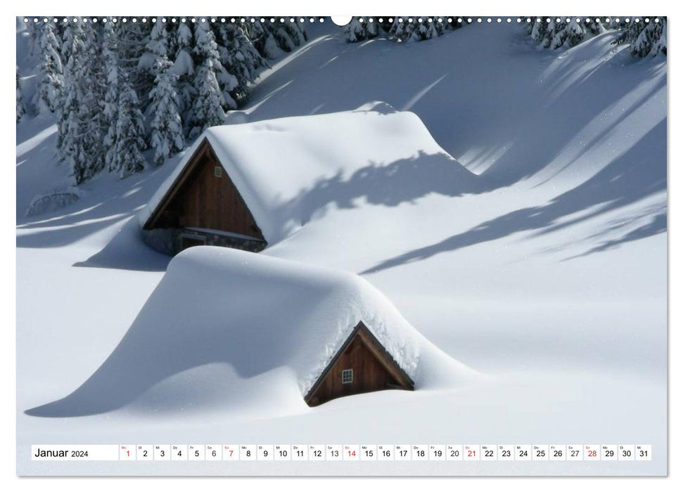 Beloved Styria in the heart of Austria (CALVENDO wall calendar 2024) 