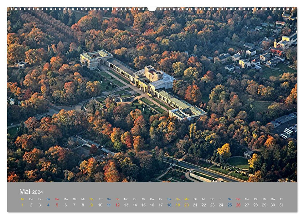 Potsdam from above (CALVENDO Premium Wall Calendar 2024) 