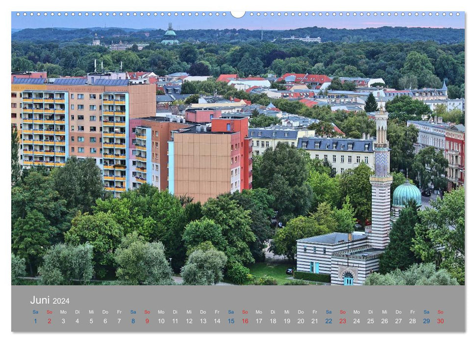 Potsdam from above (CALVENDO Premium Wall Calendar 2024) 