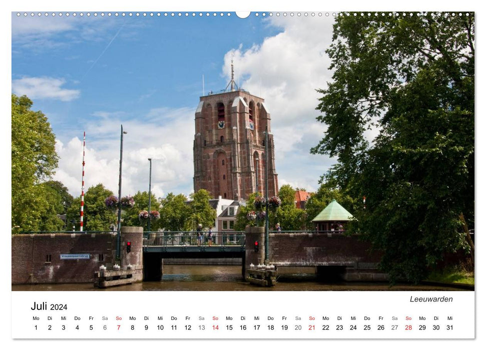 Friesland - Fryslan (CALVENDO Premium Wandkalender 2024)